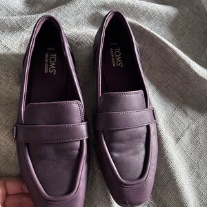 TOMS Women's Deep Purple Flats